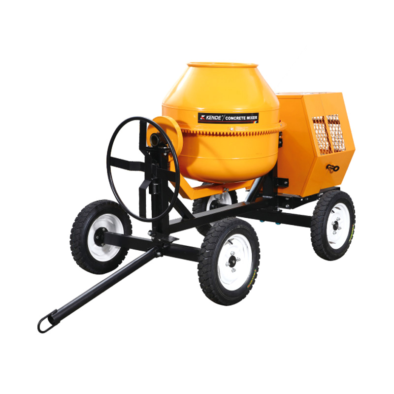 خلاطة خرسانة COM-350SF/400SF/450SF بأربعة عجلات سريعة النقل