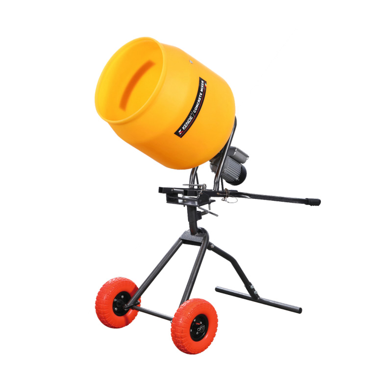 خلاطة خرسانة PDM-100L مع حامل ثلاثي الغاز من غاز البولي إيثيلين سهل الحركة